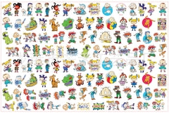 DIY Little Ghost¡¯s Trip to Paris Acrylic Figurines Kit for Kids - Customizable Anime Characters