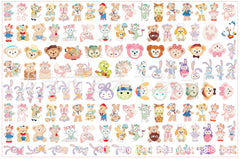 DIY Duffy Family Acrylic Figurines Kit for Kids - Customizable Anime Characters