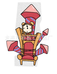 DIY Carnival Chair Acrylic Figurines Kit for Kids - Customizable Anime Characters