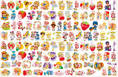 DIY Strawberry Girl 2 Acrylic Figurines Kit for Kids - Customizable Anime Characters