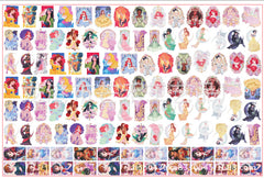 DIY Hand-drawn Princess Acrylic Figurines Kit for Kids - Customizable Anime Characters