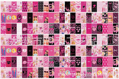 DIY Barbie Strip Acrylic Figurines Kit for Kids - Customizable Anime Characters