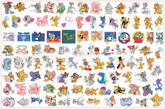 DIY Tom And Jerry Acrylic Figurines Kit for Kids - Customizable Anime Characters