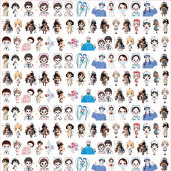 DIY Nurse Acrylic Figurines Kit for Kids - Customizable Anime Characters