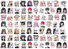 DIY Walker Star Acrylic Figurines Kit for Kids - Customizable Anime Characters