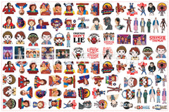 DIY Stranger Things Acrylic Figurines Kit for Kids - Customizable Anime Characters