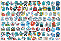 DIY Sanrio Mermaid Hamster Acrylic Figurines Kit for Kids - Customizable Anime Characters