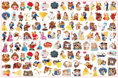 DIY Beauty And The Beast Acrylic Figurines Kit for Kids - Customizable Anime Characters