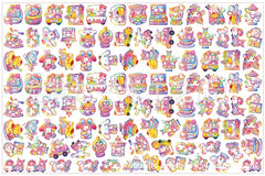 DIY Colorful Line Sanrio Acrylic Figurines Kit for Kids - Customizable Anime Characters