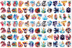 DIY Watercolor Princess Acrylic Figurines Kit for Kids - Customizable Anime Characters