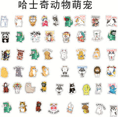 DIY Cute Husky Pet Animal Acrylic Figurines Kit for Kids - Customizable Anime Characters