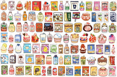 DIY Cartoon Snacks 1 Acrylic Figurines Kit for Kids - Customizable Anime Characters