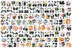 DIY Panda Acrylic Figurines Kit for Kids - Customizable Anime Characters