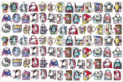 DIY Sanrio Bags Acrylic Figurines Kit for Kids - Customizable Anime Characters