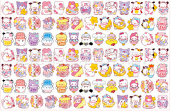 DIY Sanrio 3 Acrylic Figurines Kit for Kids - Customizable Anime Characters