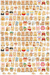 DIY Chacha Bear Acrylic Figurines Kit for Kids - Customizable Anime Characters