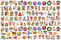 DIY Christmas Disney Acrylic Figurines Kit for Kids - Customizable Anime Characters