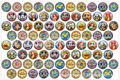 DIY Glass Disney Acrylic Figurines Kit for Kids - Customizable Anime Characters