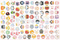 DIY Egg Tarts Party Acrylic Figurines Kit for Kids - Customizable Anime Characters