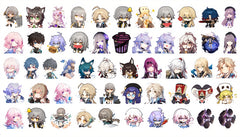 DIY Honkai Star Rail Acrylic Figurines Kit for Kids - Customizable Anime Characters