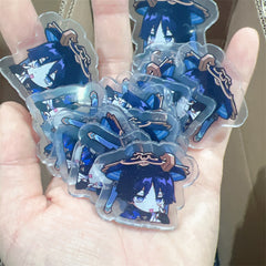 DIY Scaramouche Grimace Acrylic Figurines Kit for Kids - Customizable Anime Characters