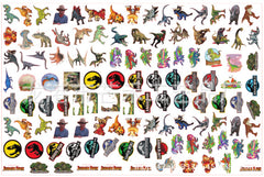 DIY Jurassic Park Acrylic Figurines Kit for Kids - Customizable Anime Characters