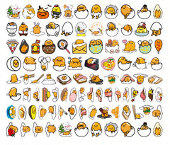 DIY Lazy Egg Acrylic Figurines Kit for Kids - Customizable Anime Characters