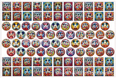 DIY Glass Mickey Acrylic Figurines Kit for Kids - Customizable Anime Characters