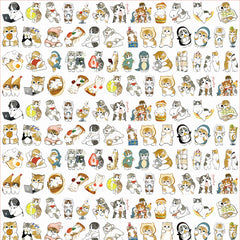 DIY Shark Cat Acrylic Figurines Kit for Kids - Customizable Anime Characters