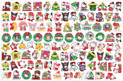 DIY Christmas Sanrio Acrylic Figurines Kit for Kids - Customizable Anime Characters