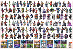 DIY Fortnite Acrylic Figurines Kit for Kids - Customizable Anime Characters