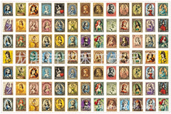 DIY Princess Stamp Acrylic Figurines Kit for Kids - Customizable Anime Characters