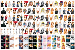 DIY Taylor Swift Acrylic Figurines Kit for Kids - Customizable Anime Characters