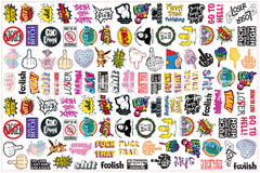 DIY Swear words Acrylic Figurines Kit for Kids - Customizable Anime Characters