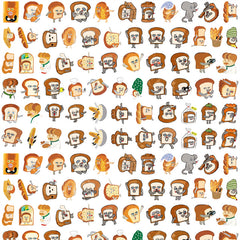 DIY Bread Thief Acrylic Figurines Kit for Kids - Customizable Anime Characters