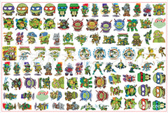 DIY Teenage Mutant Ninja Turtles Acrylic Figurines Kit for Kids - Customizable Anime Characters