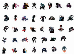 DIY Venom Acrylic Figurines Kit for Kids - Customizable Anime Characters