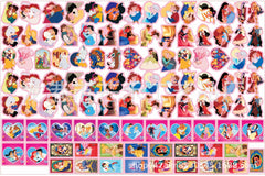 DIY Color Edged Valentine Day Princess Acrylic Figurines Kit for Kids - Customizable Anime Characters