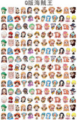 DIY Chibi One Piece Acrylic Figurines Kit for Kids - Customizable Anime Characters