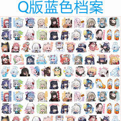 DIY Chibi Blue Archive Acrylic Figurines Kit for Kids - Customizable Anime Characters