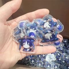 DIY Scaramouche Smiling Acrylic Figurines Kit for Kids - Customizable Anime Characters