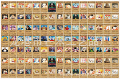 DIY One Piece Bounty Posters Acrylic Figurines Kit for Kids - Customizable Anime Characters