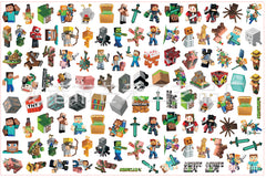 DIY Minecraft Acrylic Figurines Kit for Kids - Customizable Anime Characters