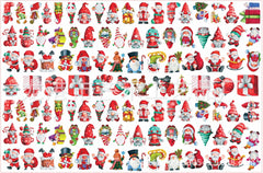 DIY Christmas Gnome Acrylic Figurines Kit for Kids - Customizable Anime Characters