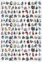 DIY Light And Night Love Acrylic Figurines Kit for Kids - Customizable Anime Characters