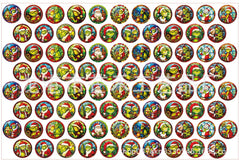 DIY Glass Grinch Acrylic Figurines Kit for Kids - Customizable Anime Characters