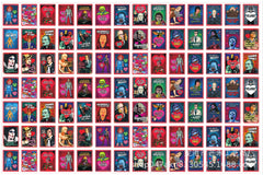 DIY Horror Cards Acrylic Figurines Kit for Kids - Customizable Anime Characters