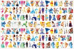 DIY Watercolor Disney Acrylic Figurines Kit for Kids - Customizable Anime Characters