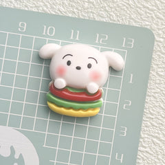 DIY Cross-dressing Shin-chan Charms Accessories – Customizable Phone Case, Hairpin, Fridge Magnet & Keychain Set