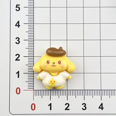 DIY Sanrio Charms Accessories – Customizable Phone Case, Hairpin, Fridge Magnet & Keychain Set